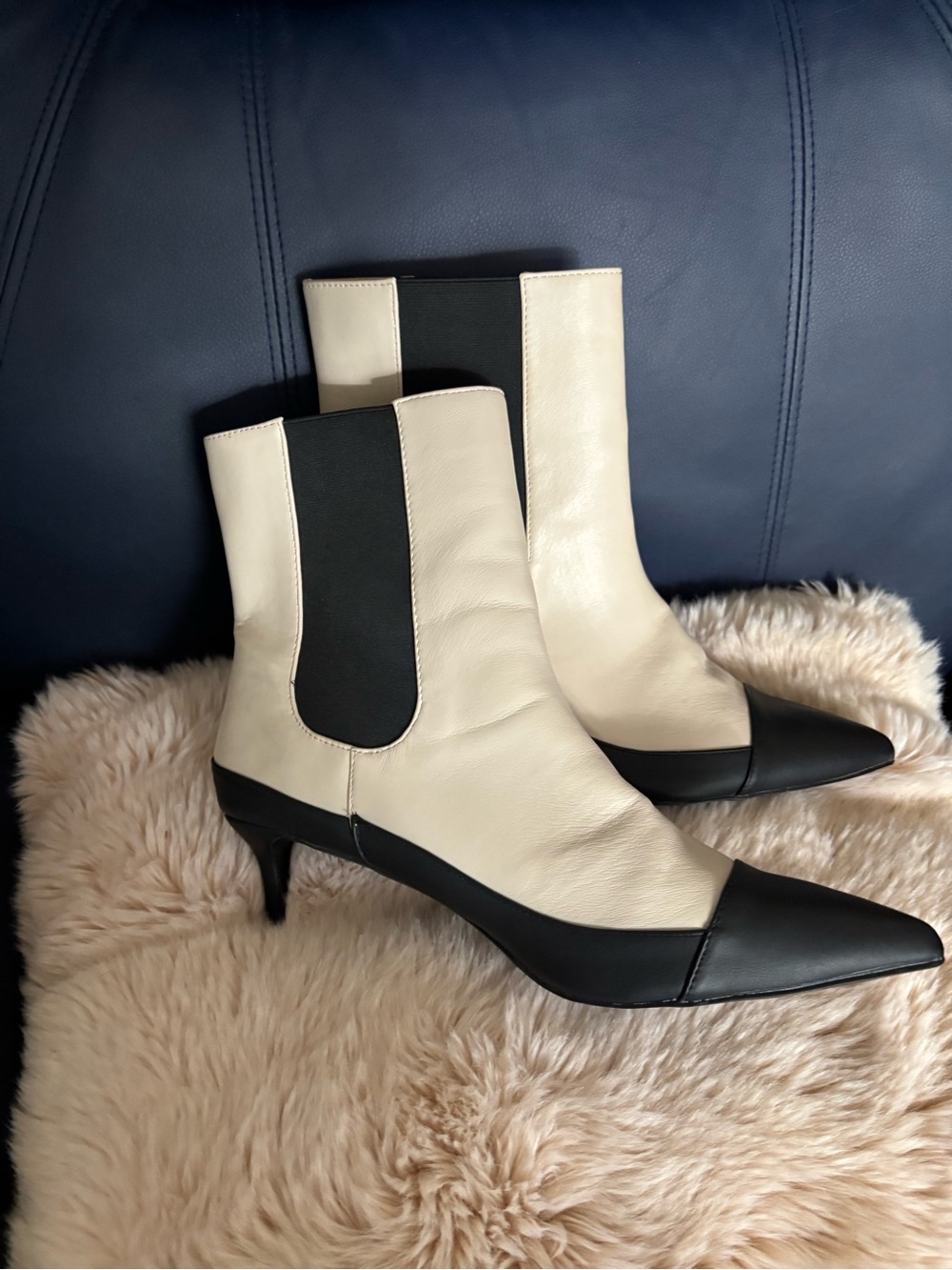 Kitten heel ankle booties shooties. Size 12